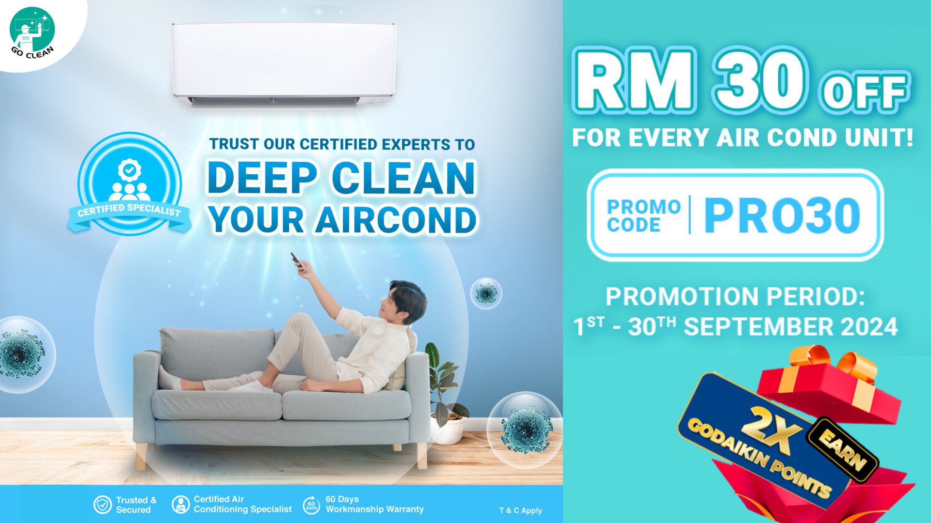 PRO30 Get RM30 Off For Every Unit | Daikin Malaysia