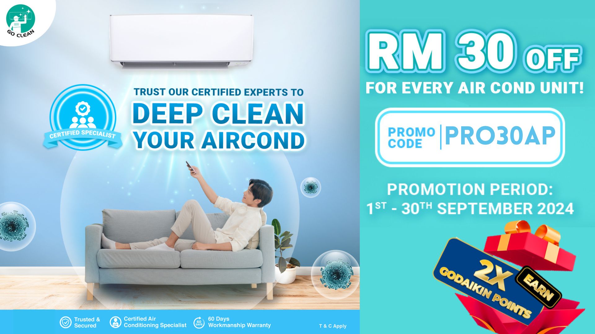 PRO30AP Get RM30 Off For Every Unit | Daikin Malaysia