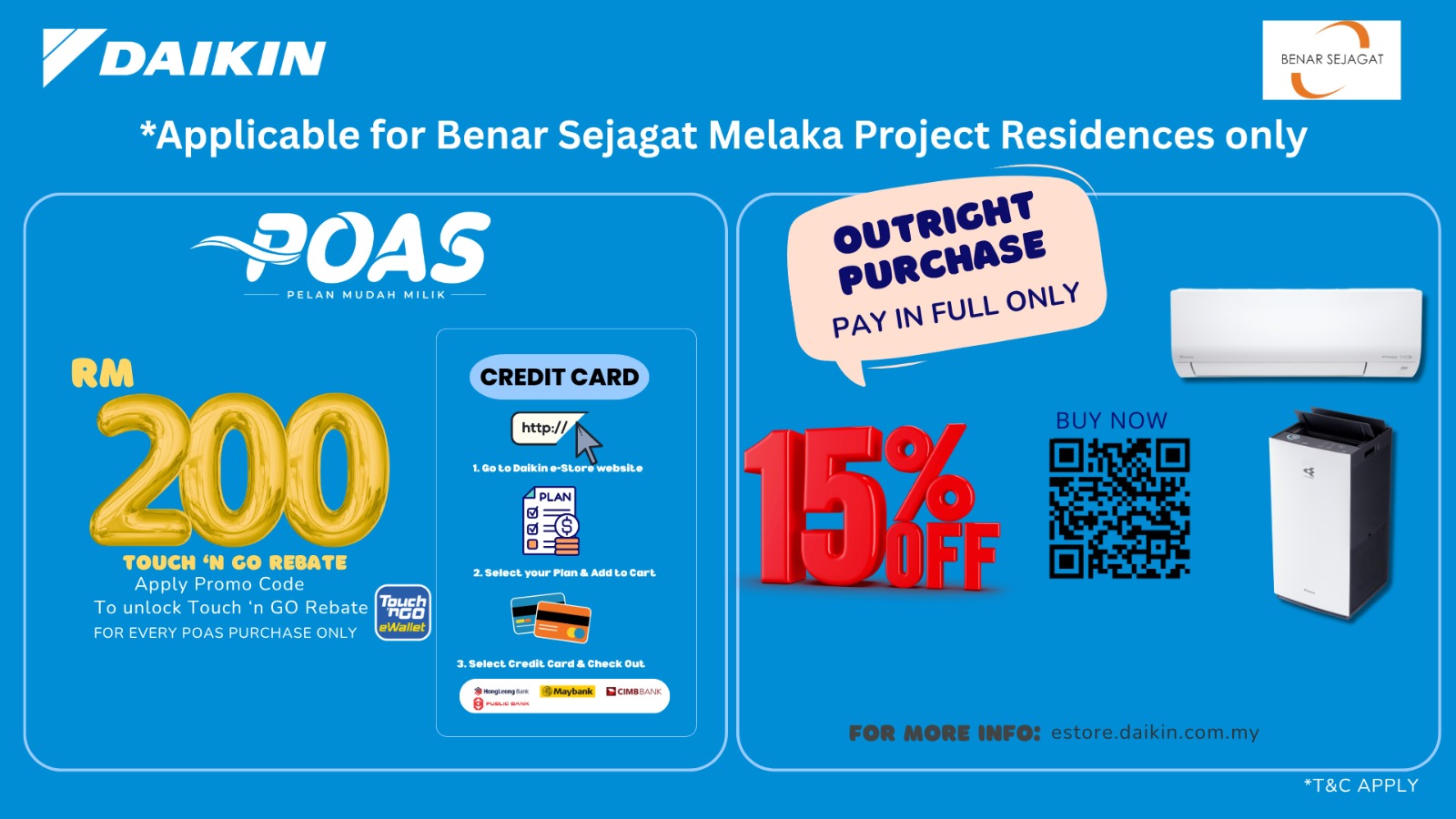 BENAR SEJAGAT MELAKA PROJECT PROMOTION! - Daikin Malaysia