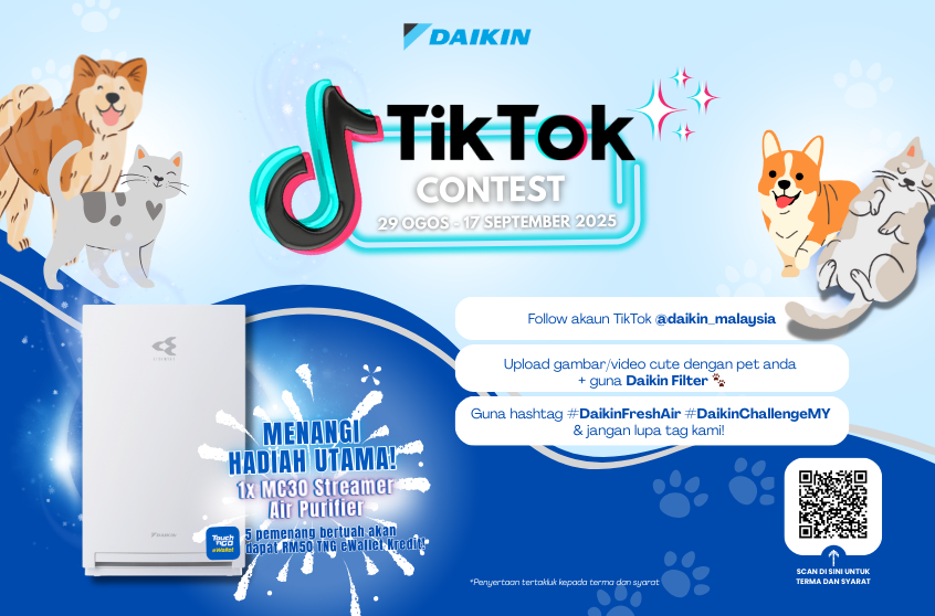 #Daikin_Fresh_Air TikTok Contest 2025 | Daikin Malaysia